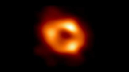 Astronomers reveal first image of black hole at Milky Way's centre
