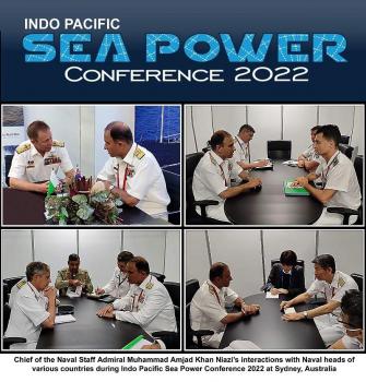 Naval Chief Attends Indo Pacific Sea Power Conference