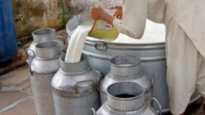 2280 litre adulterated milk wasted
