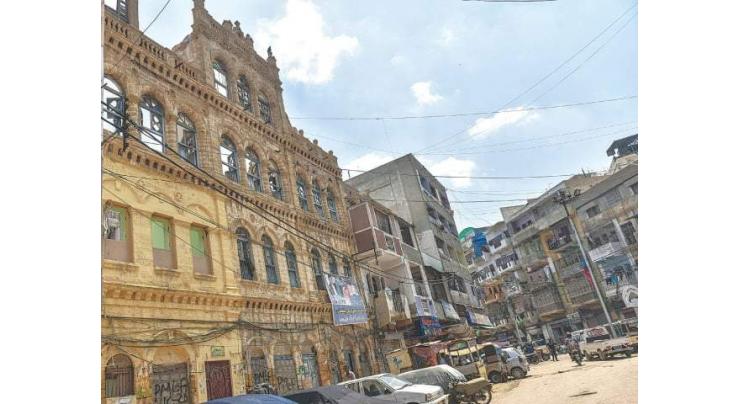 Karachi administration decides to raze down dilapidated buildings in the Metropolis
