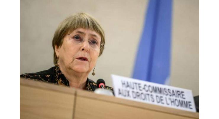 UN rights chief Bachelet won't seek second term
