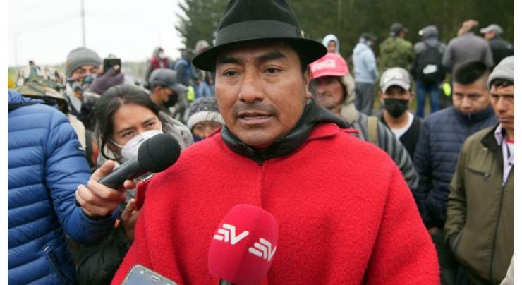 Top Indigenous leader arrested in Ecuador after protests
