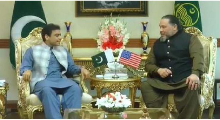 US Consul Makaneole meets CM Hamza Shehbaz
