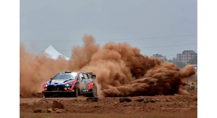Ogier pulls ahead in Safari Rally opener
