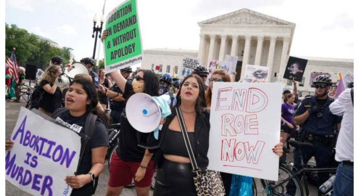 US Supreme Court strikes down right to abortion
