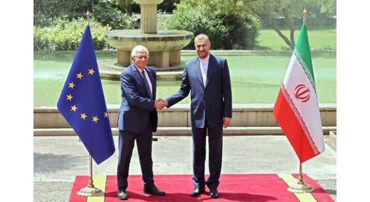 Iran nuclear talks to resume in days: EU's Borrell
