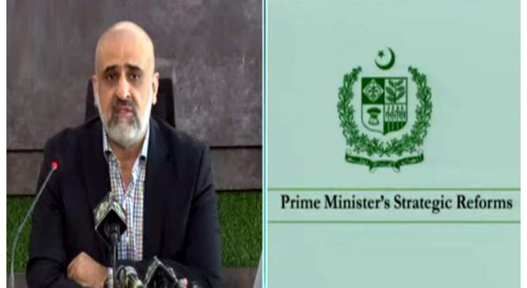 Process of reforms initiated in different sectors to facilitate people: Salman Sufi
