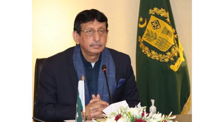 Syed Amin stresses for formation of JWG between Pakistan,Turkmenistan
