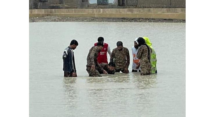 Balochistan govt continues relief, rescue operation in rain-hit areas
