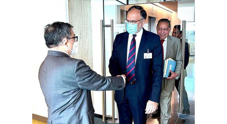 Ahsan Iqbal holds meetings with UN DESA USG , UN DSG
