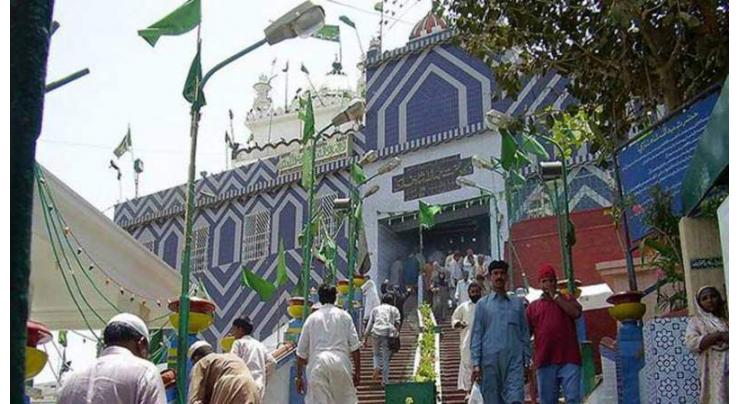 Roads in front of Abdullah Shah Ghazi shrine closed for traffic due to Urs
