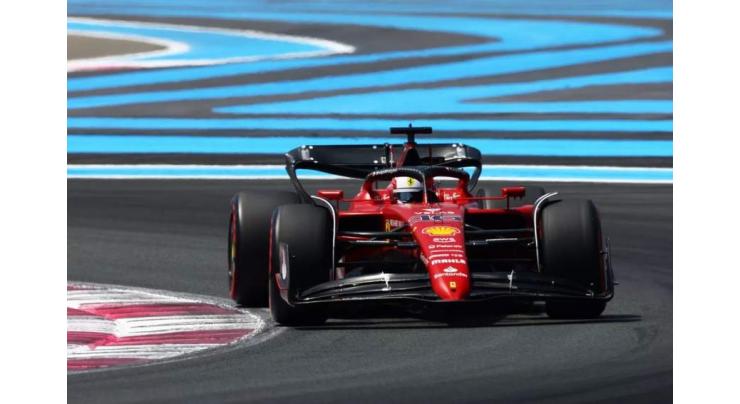 Leclerc on pole ahead of Verstappen for French Grand Prix
