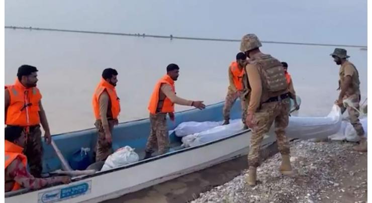 Pakistan Army, FC assist civil administration in rescue & relief efforts in flood affected areas