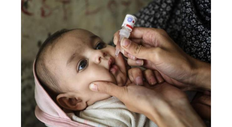 Over 2.3 mln under aged children to be vaccinated under polio eradication campaign
