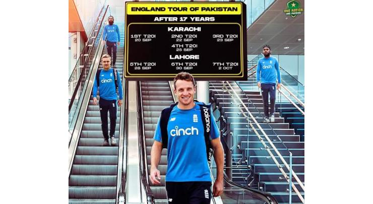 England to tour Pakistan after 17 years to play T20I series against Pakistan