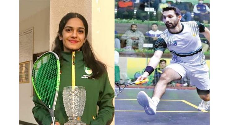 Nasir, Faiza keep Pakistan's hopes alive in CWG Squash event
