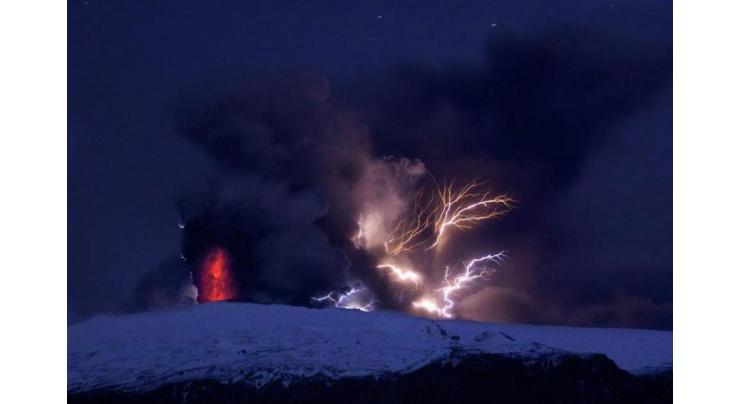 'Indescribable': the heat and roar of Iceland's volcano
