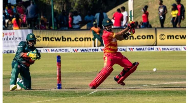Raza, 'brilliant' Kaia slam ODI centuries as Zimbabwe stun Bangladesh
