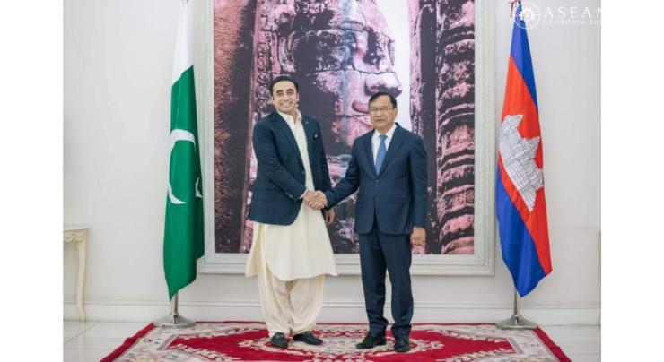 Pakistan, Cambodia agree to intensify bilateral engagement