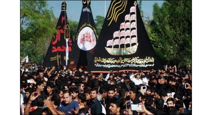 9th Muharram mourning processions conclude peacefully in Quetta
