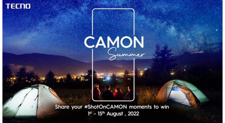 TECNO brings exciting gifts for fans with #CAMONSUMMER