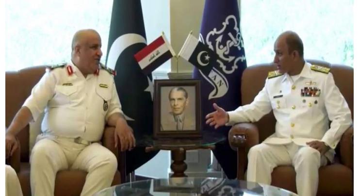 Iraqi Commander  lauds Pakistan Navy efforts for regional maritime security
