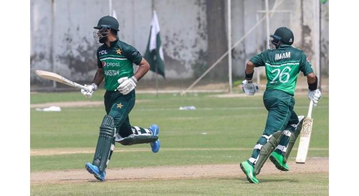 Pakistan beat Shaheens in practice match at LCCA ground
