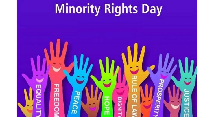 Minorities day observed in befitting manner
