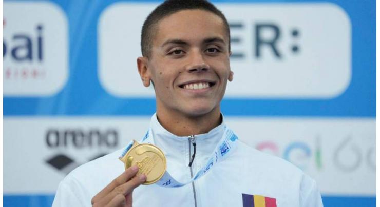 Youngster Popovici eases to 'excellent' Euro 200m freestyle gold
