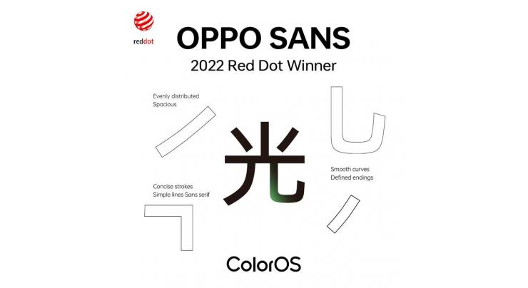 OPPO ColorOS 12 won four design awards at the Red Dot Award: Brands & Communication Design 2022
