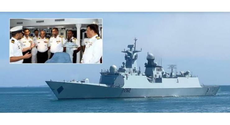 PNS Taimur visits Sri Lanka, takes part in Lion Star naval exercise
