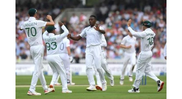 South Africa's Rabada and Nortje rock England in first Test
