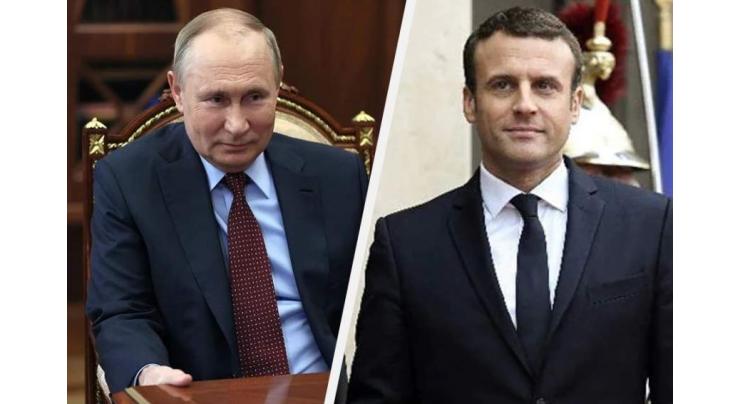 Macron Expects to Talk With Putin Again Soon - Elysee Palace