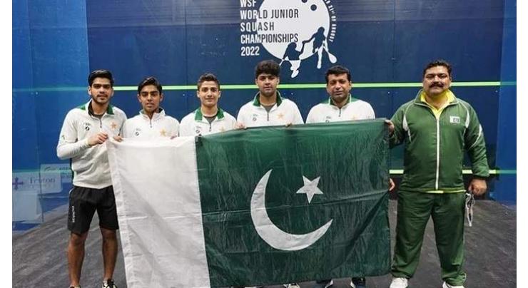 Pakistan beat India in World Junior Squash Championship
