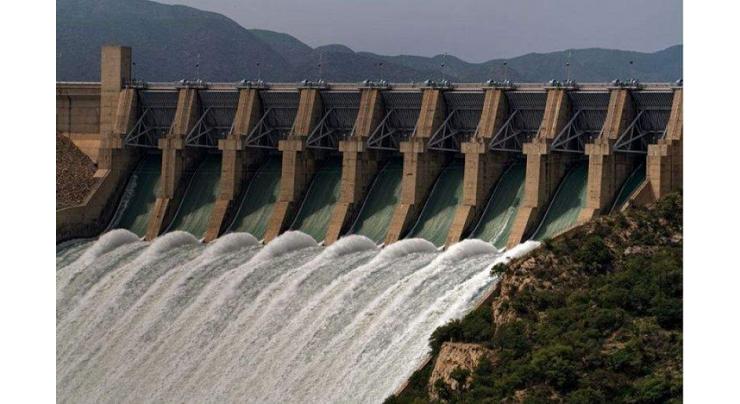 Tarbela Dam filled to its maximum limit of 1550 feet
