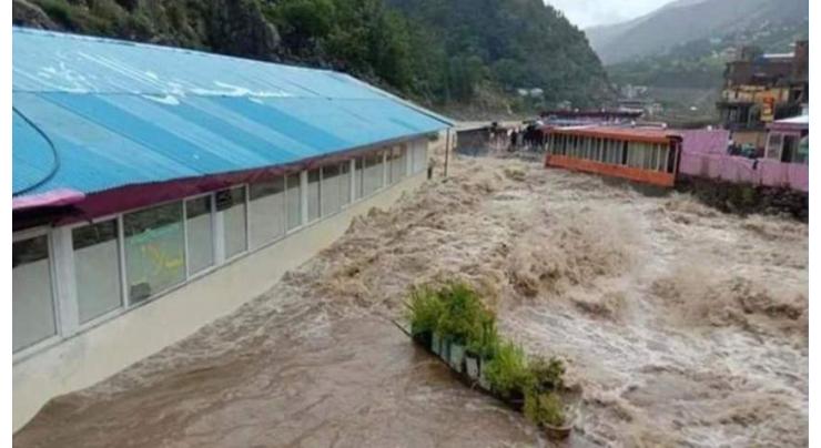 KP government allocates 300 mln rupees for the restoration of flood affected Balakot

