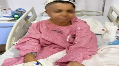 عاملة آسیویة تتعرض للاعتداء من قبل ثلاث سیدات و شاب فی منطقة حائل بالسعودیة