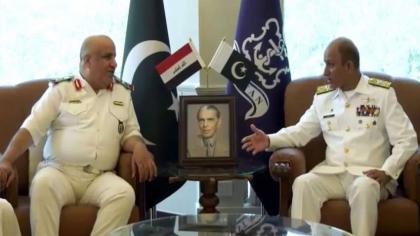 Iraqi Commander  lauds Pakistan Navy efforts for regional maritime security
