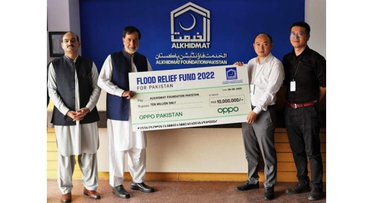 OPPO Extends its Support to Establish Flood Relief Villages across Pakistan in Collaboration with Alkhidmat Foundation