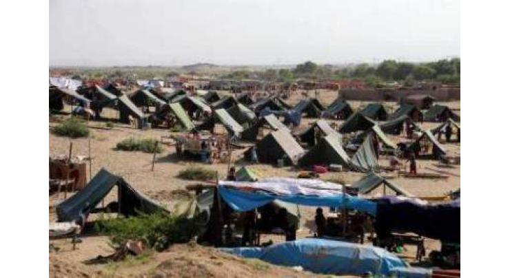 Divisional Admin, Police set up Tent Village near Gulshan-e-Shahbaz scheme
