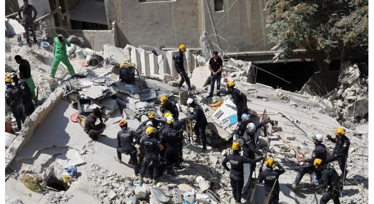 Sixth body pulled from collapsed Jordan building
