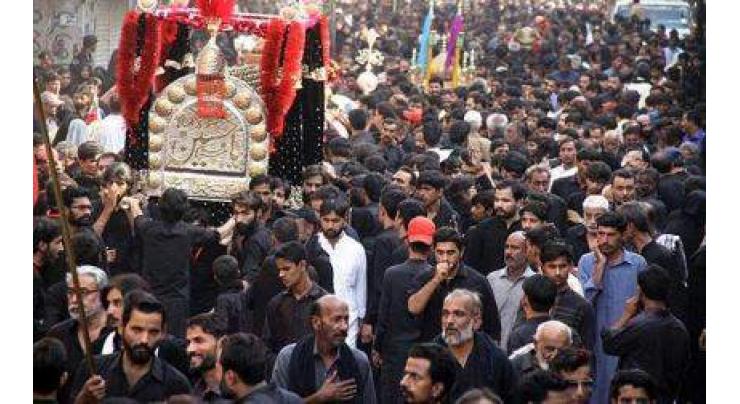 Security for Chehlum procession reviewed
