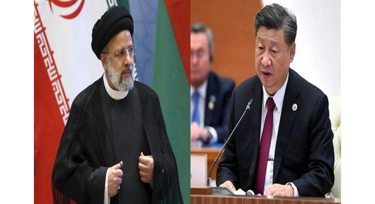 China's Xi and Iran's Raisi meet for first time at summit
