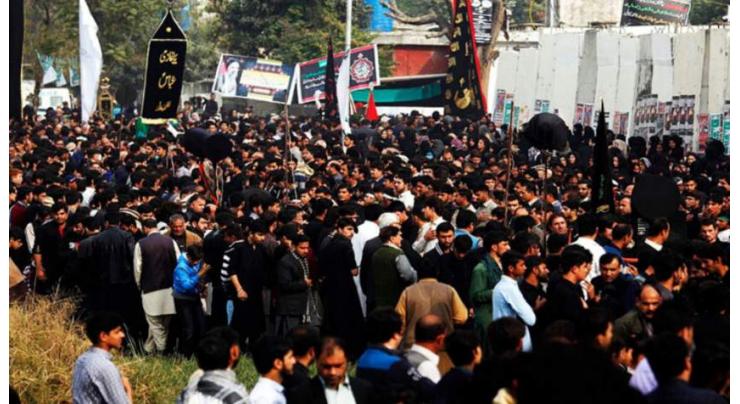 Chelum of Hazrat Imam Hussain (r.a) being observed today with religious solemnity