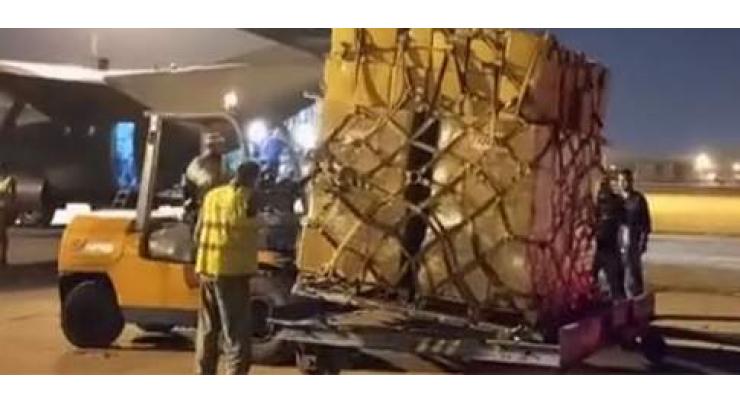 Relief assistance flights from Saudi Arabia, Italy arrive in Karachi
