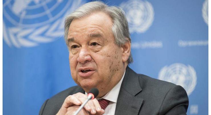 Guterres Urges All Nations to Work on Eliminating Nuclear Threat