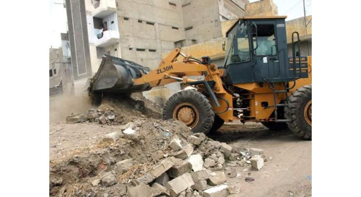 MDA removes encroachments from city roads
