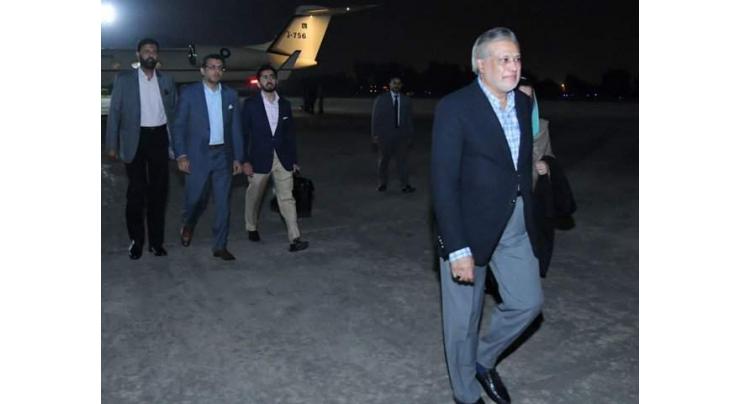 Ishaq Dar to assume office as Finance Minister, vows to relieve country from 'economic vortex' situation
