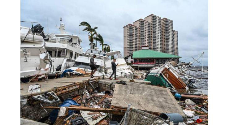 Florida city 'devastated' by Hurricane Ian: governor
