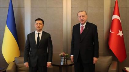 Ukraine's Zelenskyy, Turkey's Erdogan Discuss Current Security Issues